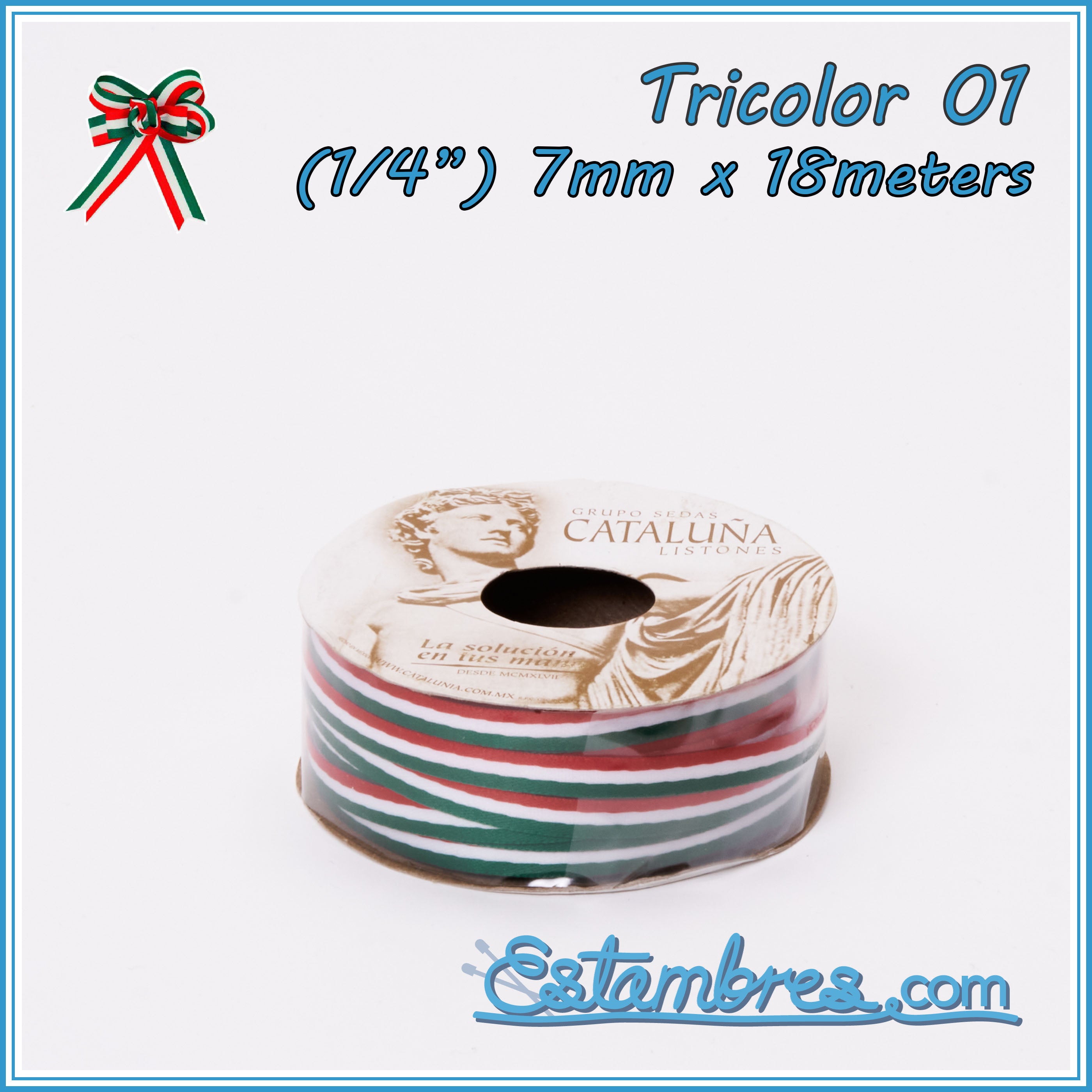 Tricolor Ribbon Diadema Tricolor