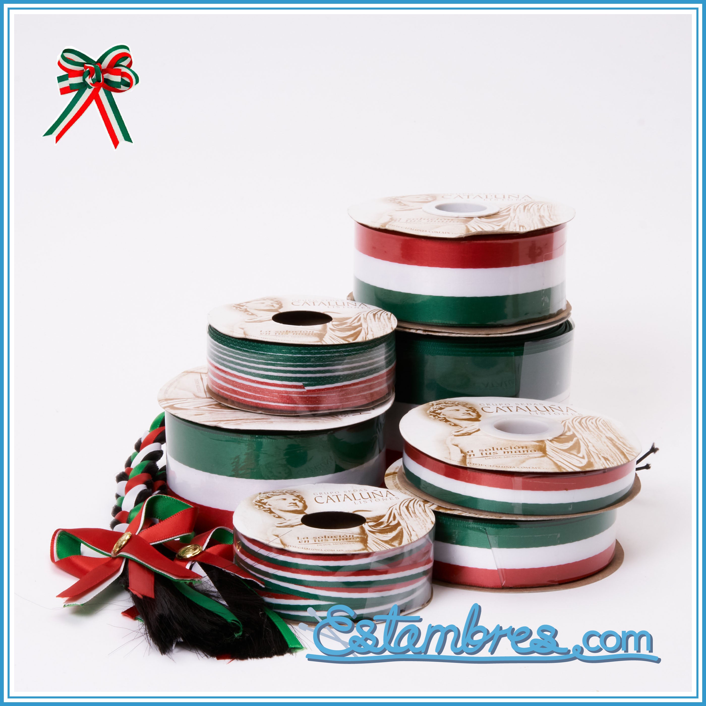 TRICOLOR Ribbon - Estambres.com