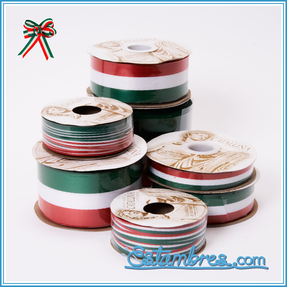 TRICOLOR Ribbon - Estambres.com